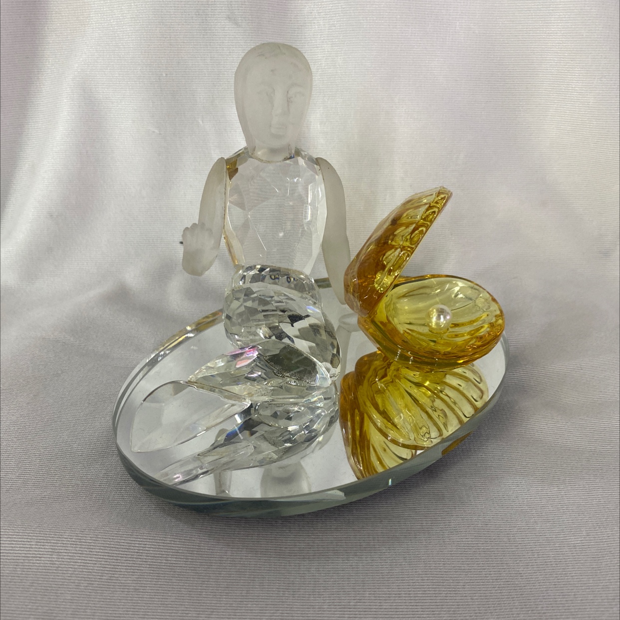 Crystal ornament: Bixing Crystal Mermaid Shell AA350538 details Picture