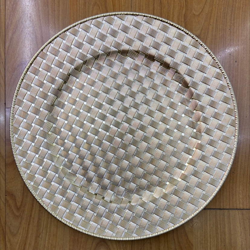 可可礼品   新款欧式盘子  餐垫盘塑料盘 工艺盘 厂家直销详情图1
