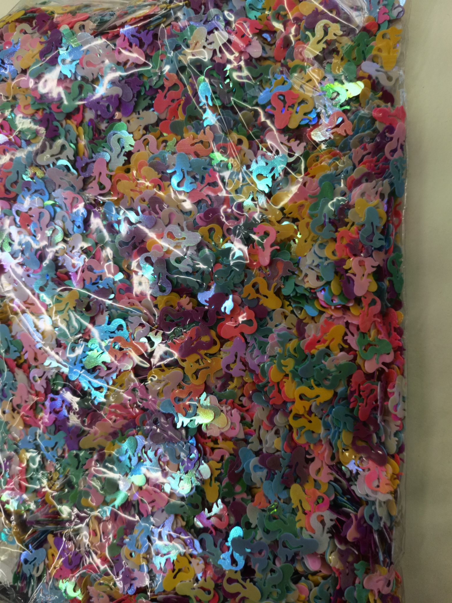 Mixed-color mermaid sequins, ocean series can be used for various semi-finished accessories such as packaging, stickers, shoes, clothing, earrings, etc. Jincan 120, high-temperature and environmentally friendly sequins, wearable