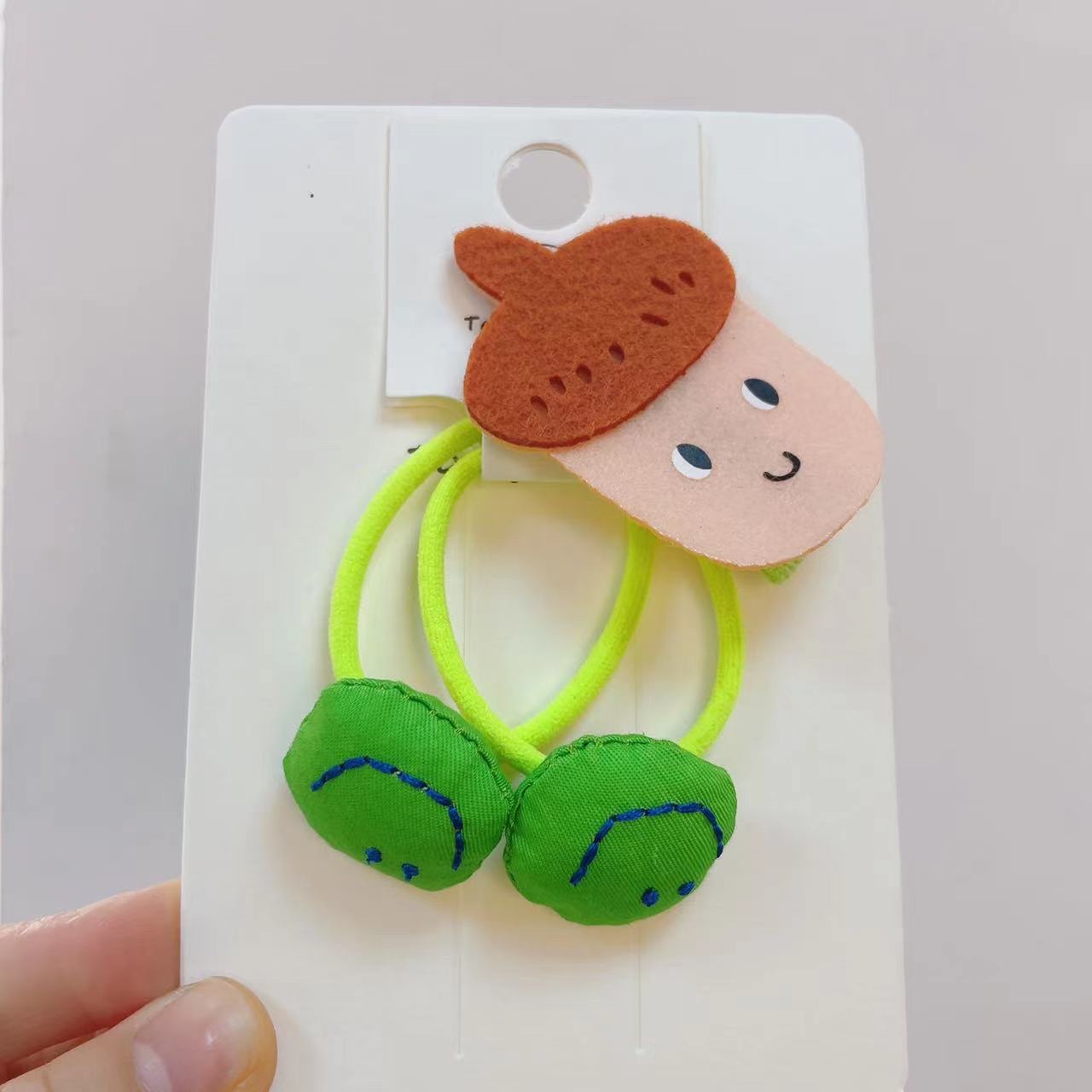 Cute smiling face rubber band