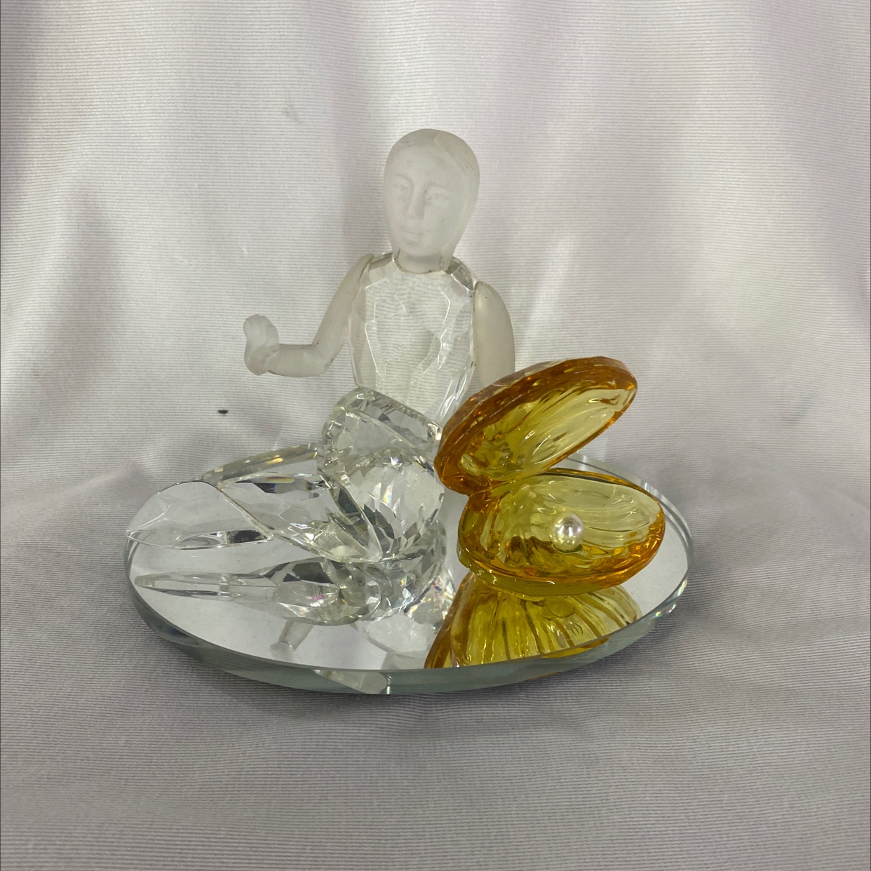 Crystal ornament: Bixing Crystal Mermaid Shell AA350538
