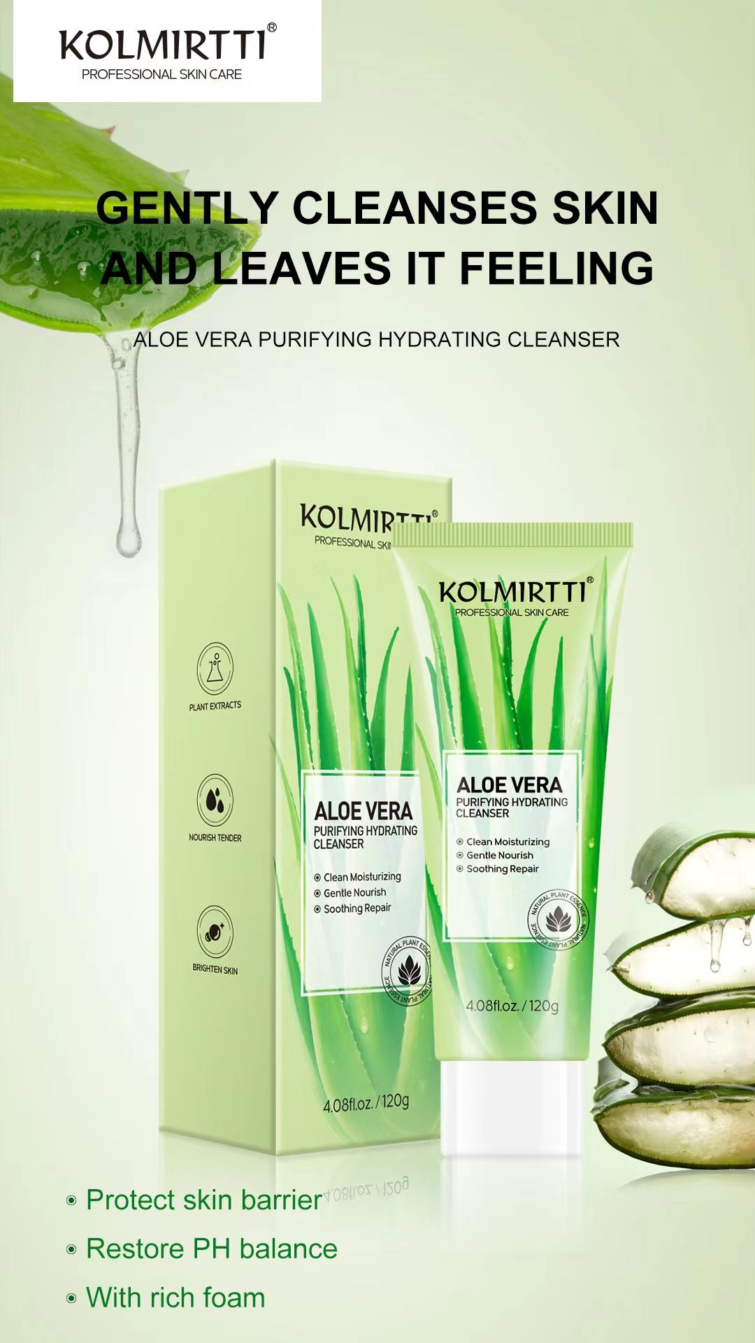 Facial cleanser details Picture