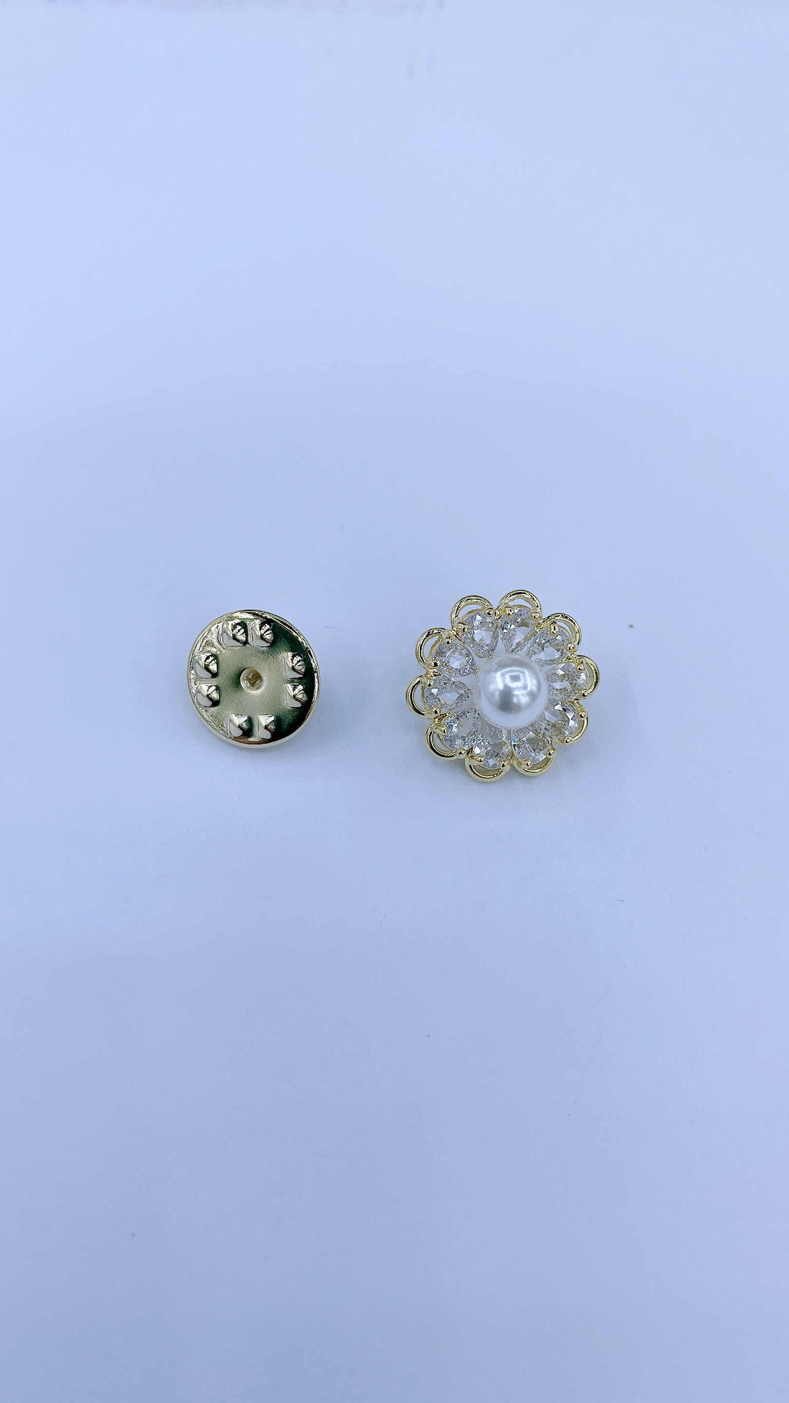 胸针/欧美风/锆石花朵珍珠产品图