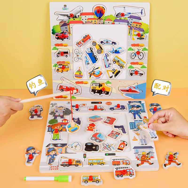 Hand-held fishing drawing board with fruit style Specification image