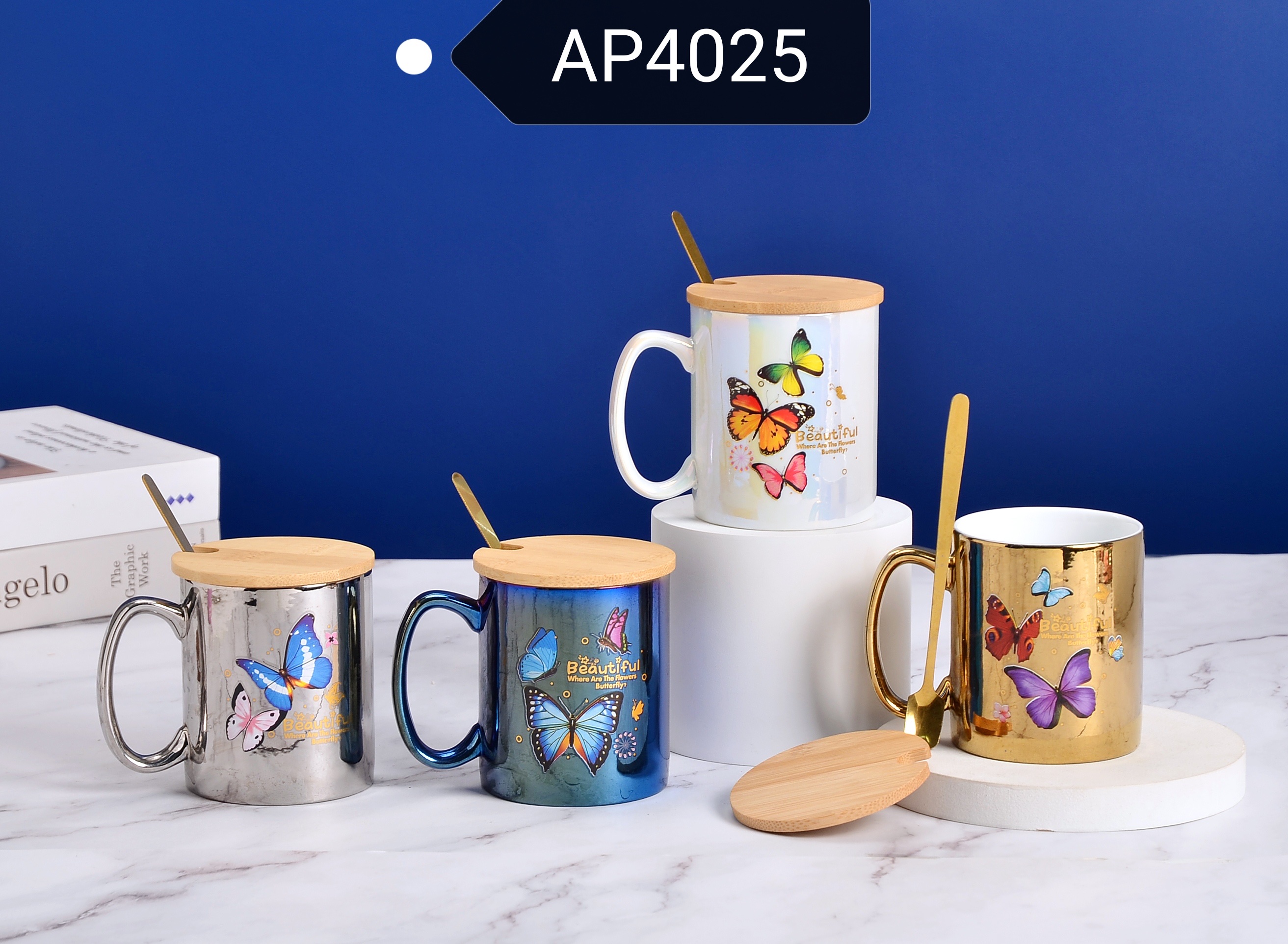 节日实用活动小礼品创意礼物结婚回礼伴手礼 镀金银杯 鹏艺004