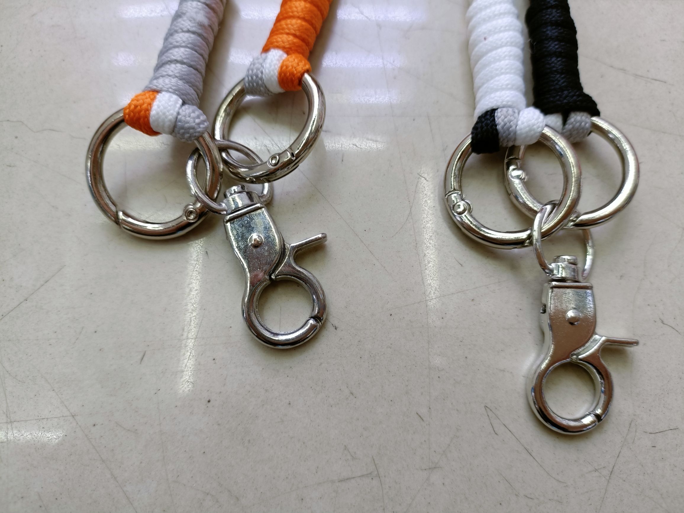 三色编织挂绳 手机挂绳+垫片详情图3