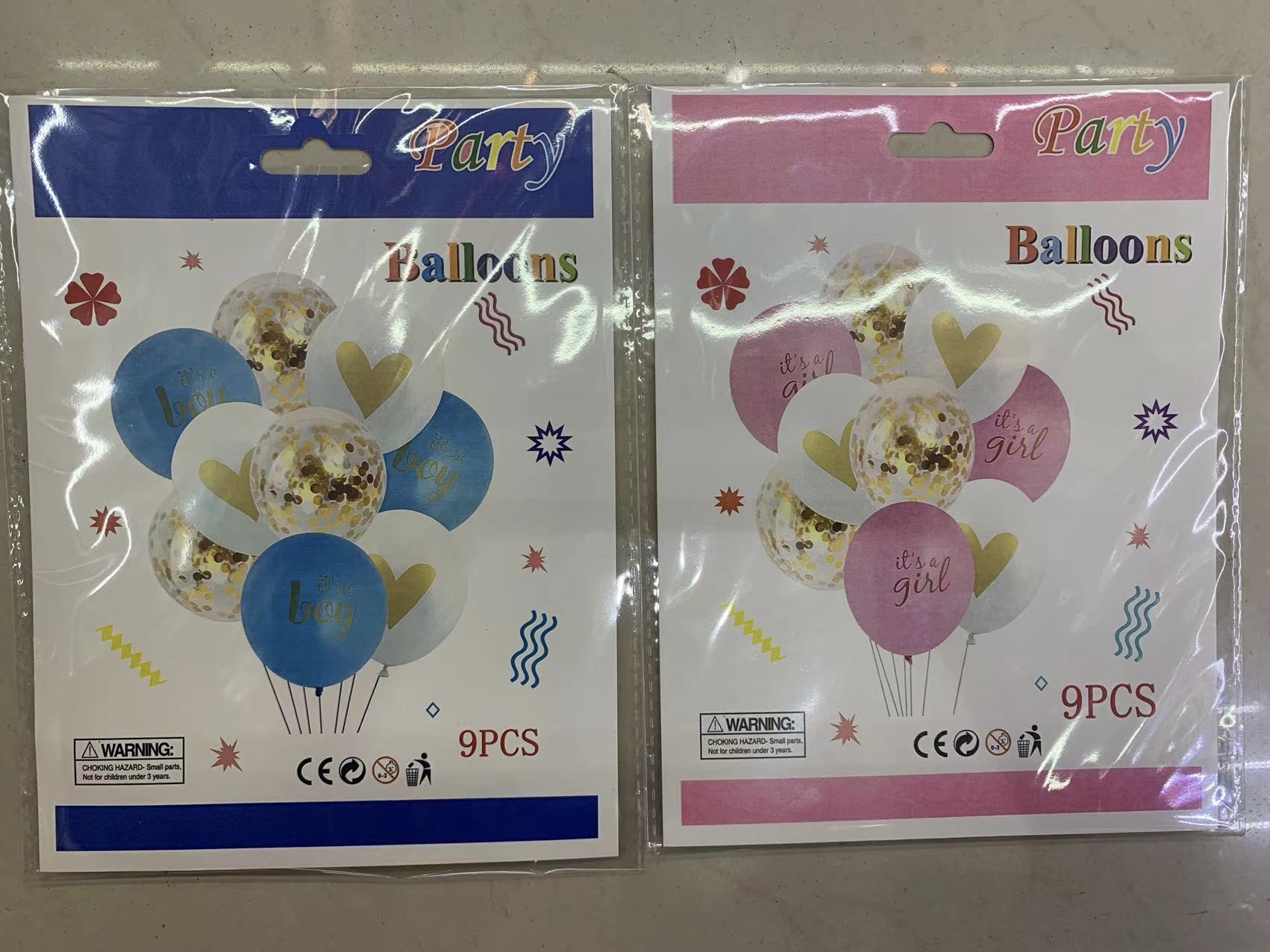 9pcs Boy and girl set