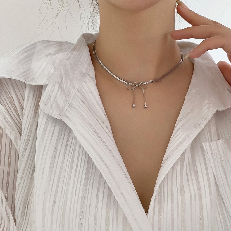 Bow necklace, Baolaibao, Baolaibao, Baolaibao, Baolaibao