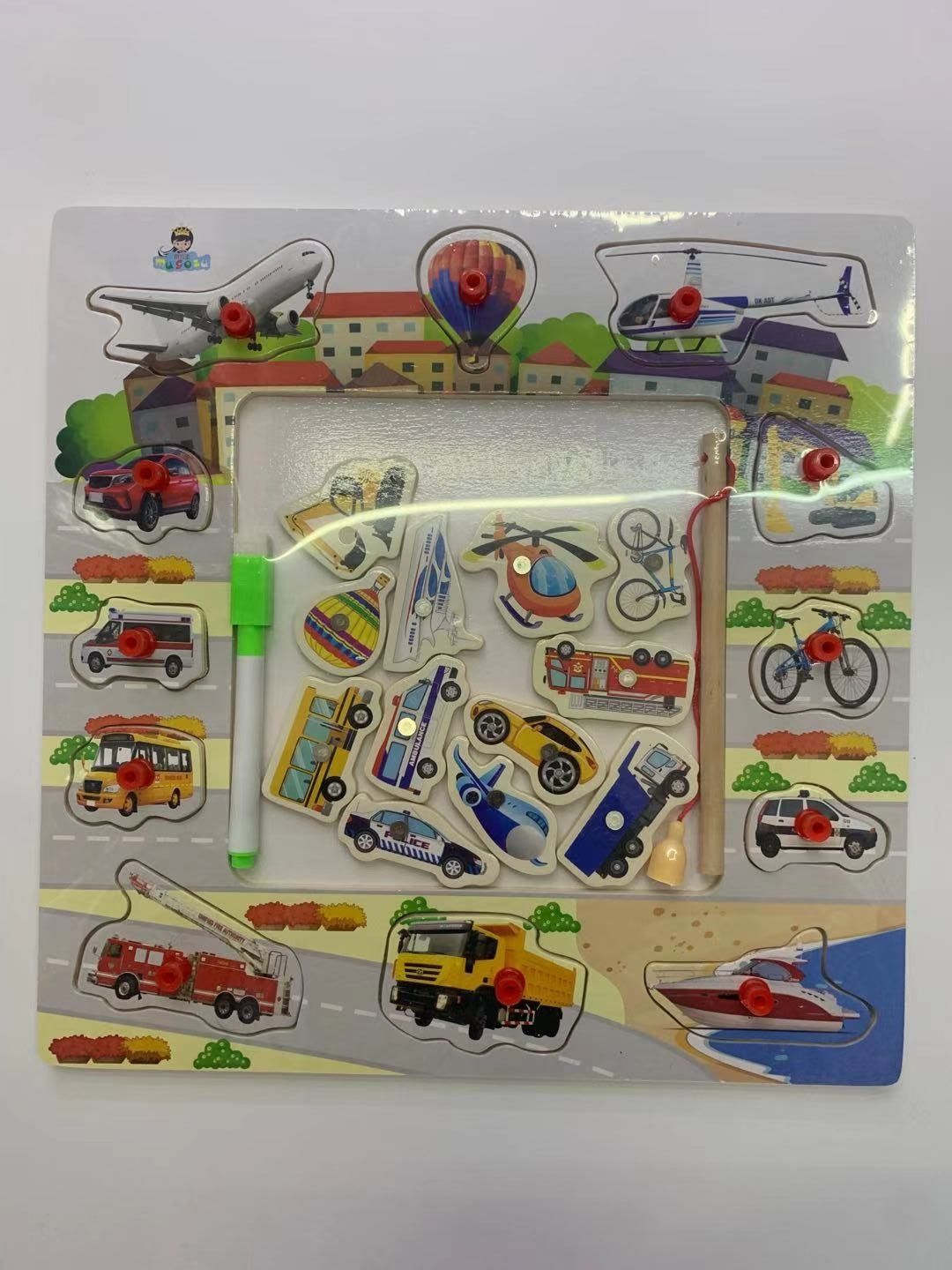 手抓钓鱼画板交通款