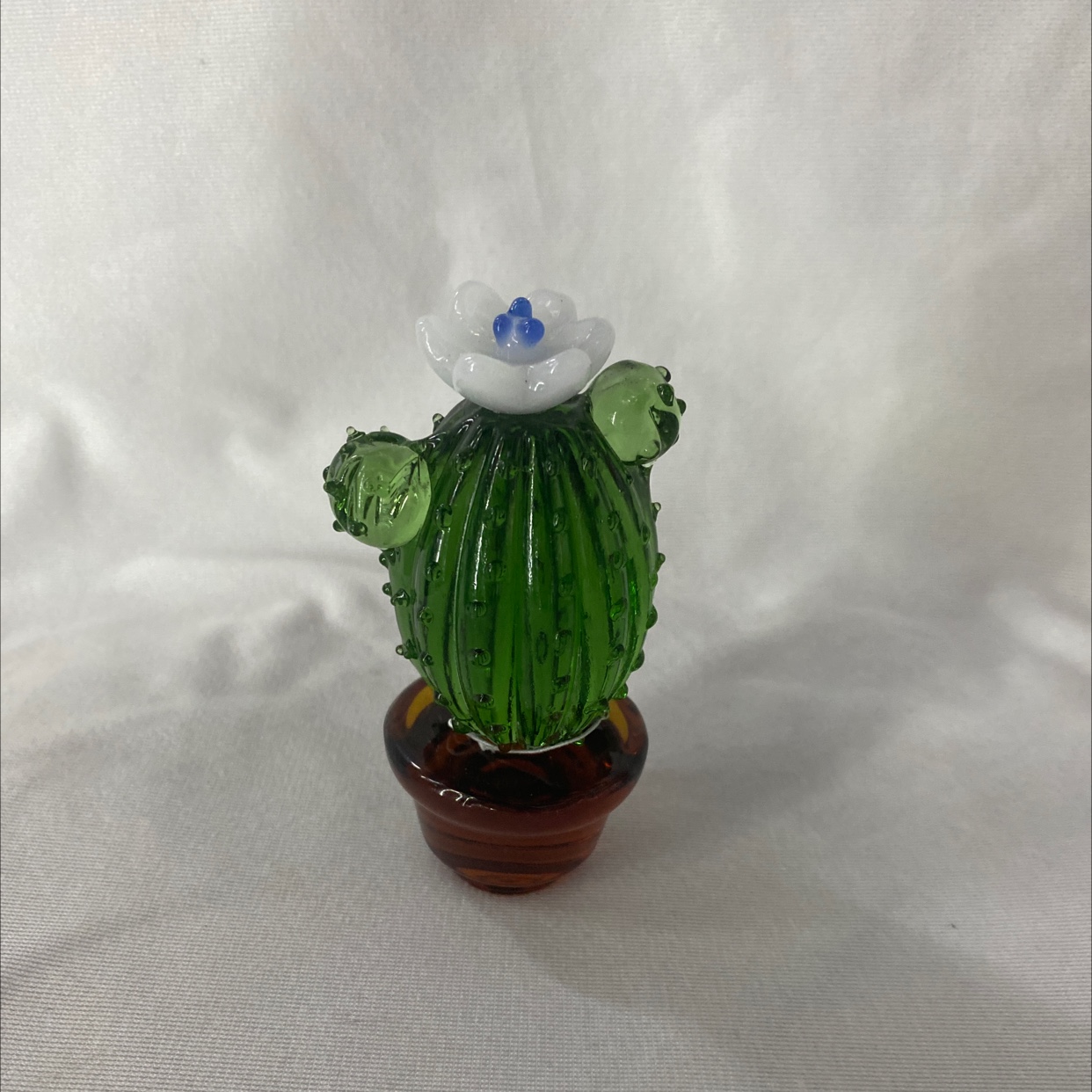 Crystal ornament, Bixing Crystal, Crystal cactus HZ24394A, single package