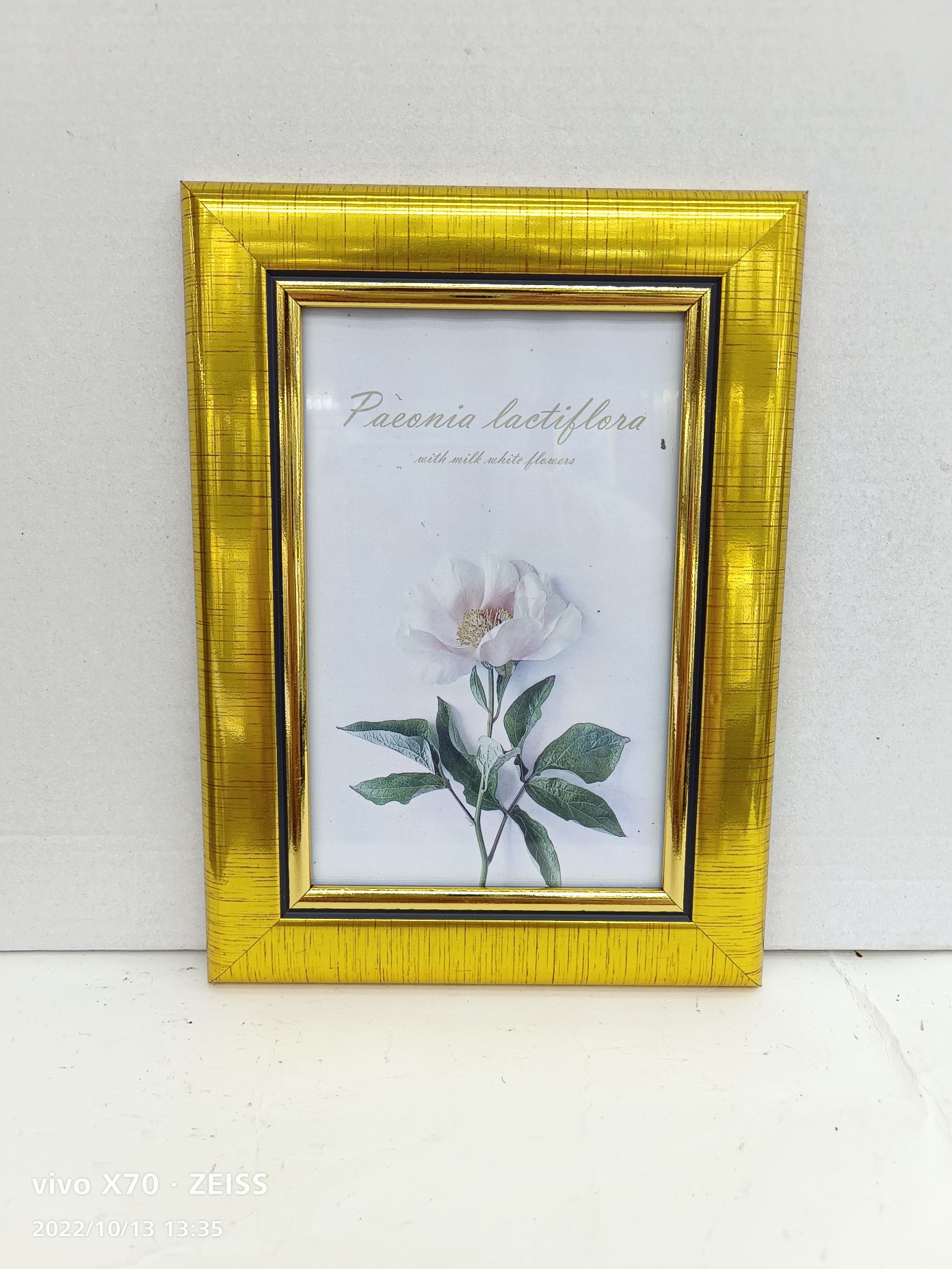 Jinpeng photo frame produce PS de plástico, PVCMDF decorative pendule table photo frame 28 Specification image