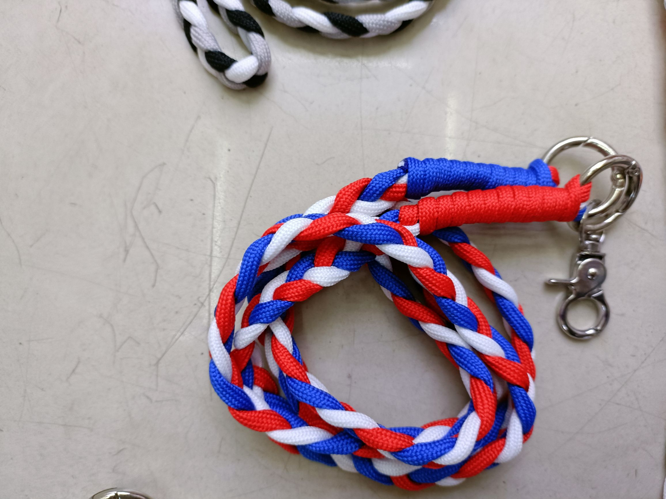 三色编织挂绳 手机挂绳+垫片详情图7