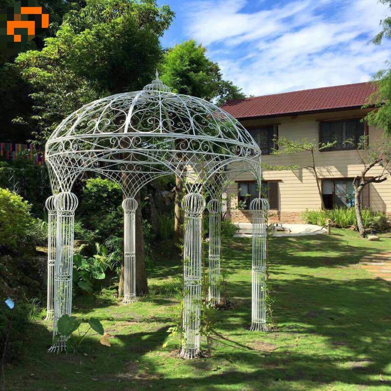 百界婚庆欧式/铁艺亭子/婚礼仪式亭产品图