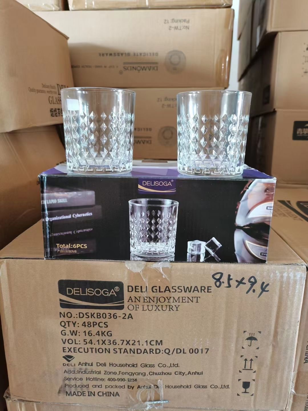 玻璃水杯/出口细节图