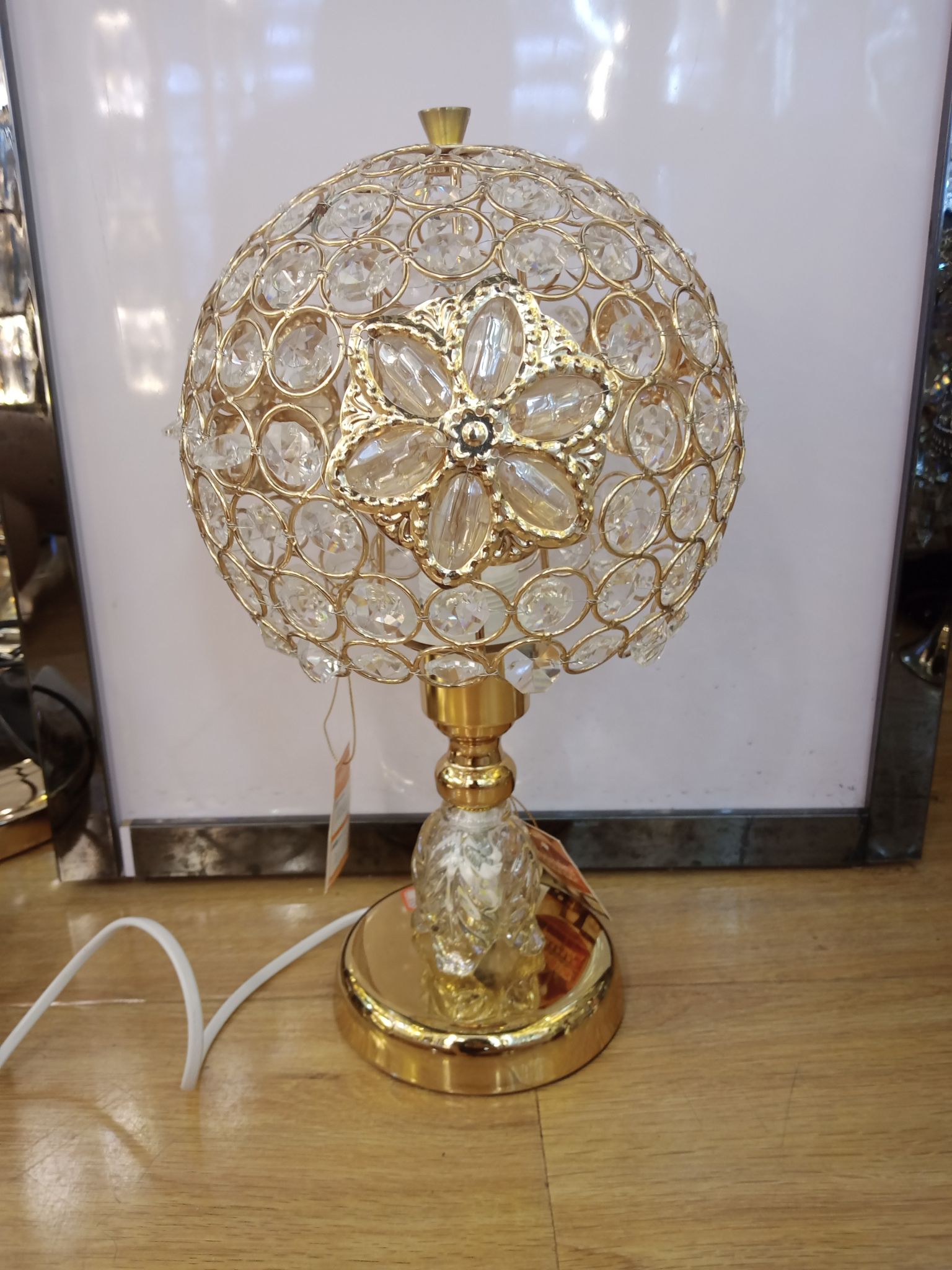 Crystal table lamp, decorative lampshade, zt70, D3-7880.7861, 2nd Street, Phase I of International Trade City Item Picture
