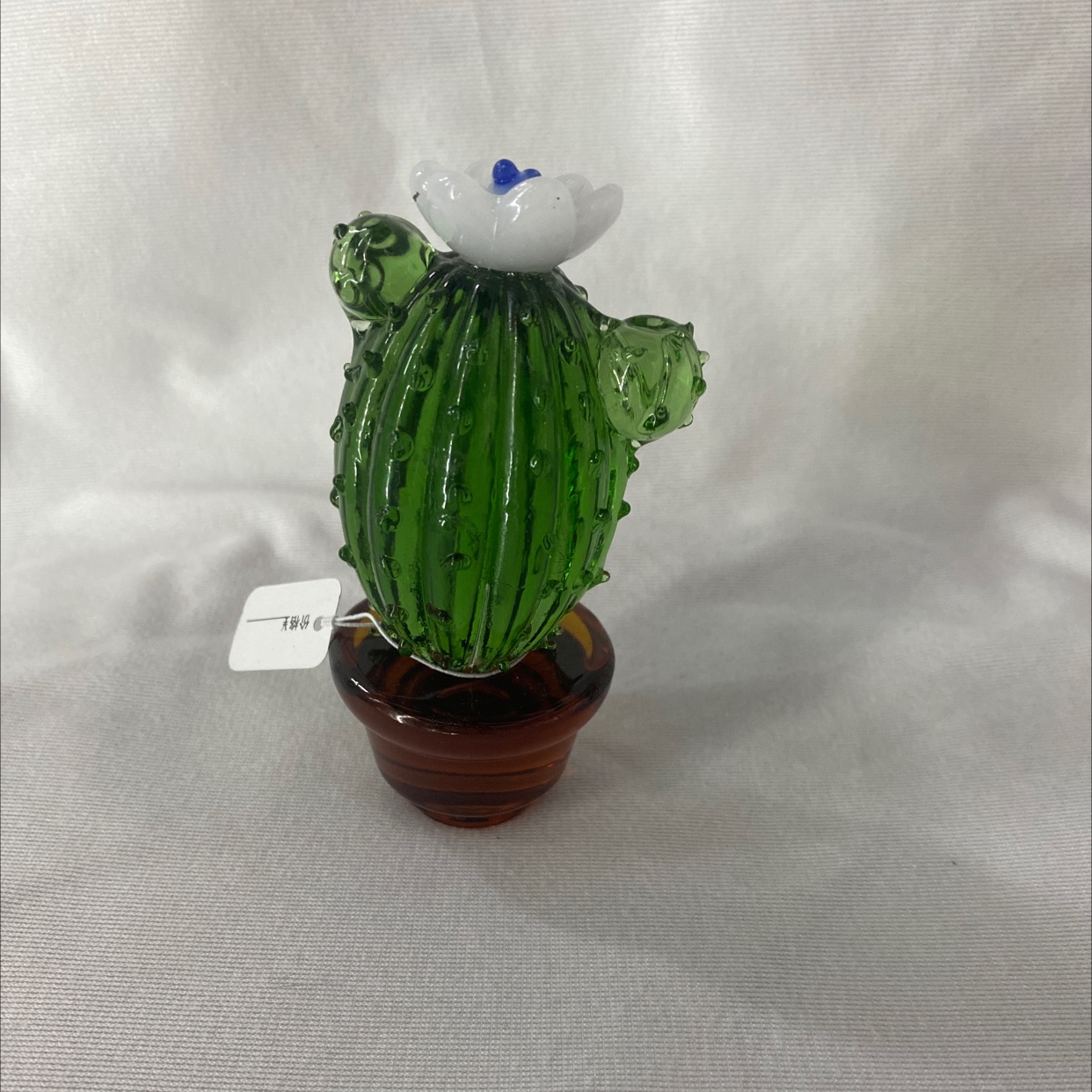 Crystal ornament, Bixing Crystal, Crystal cactus HZ24394A, single package Specification image