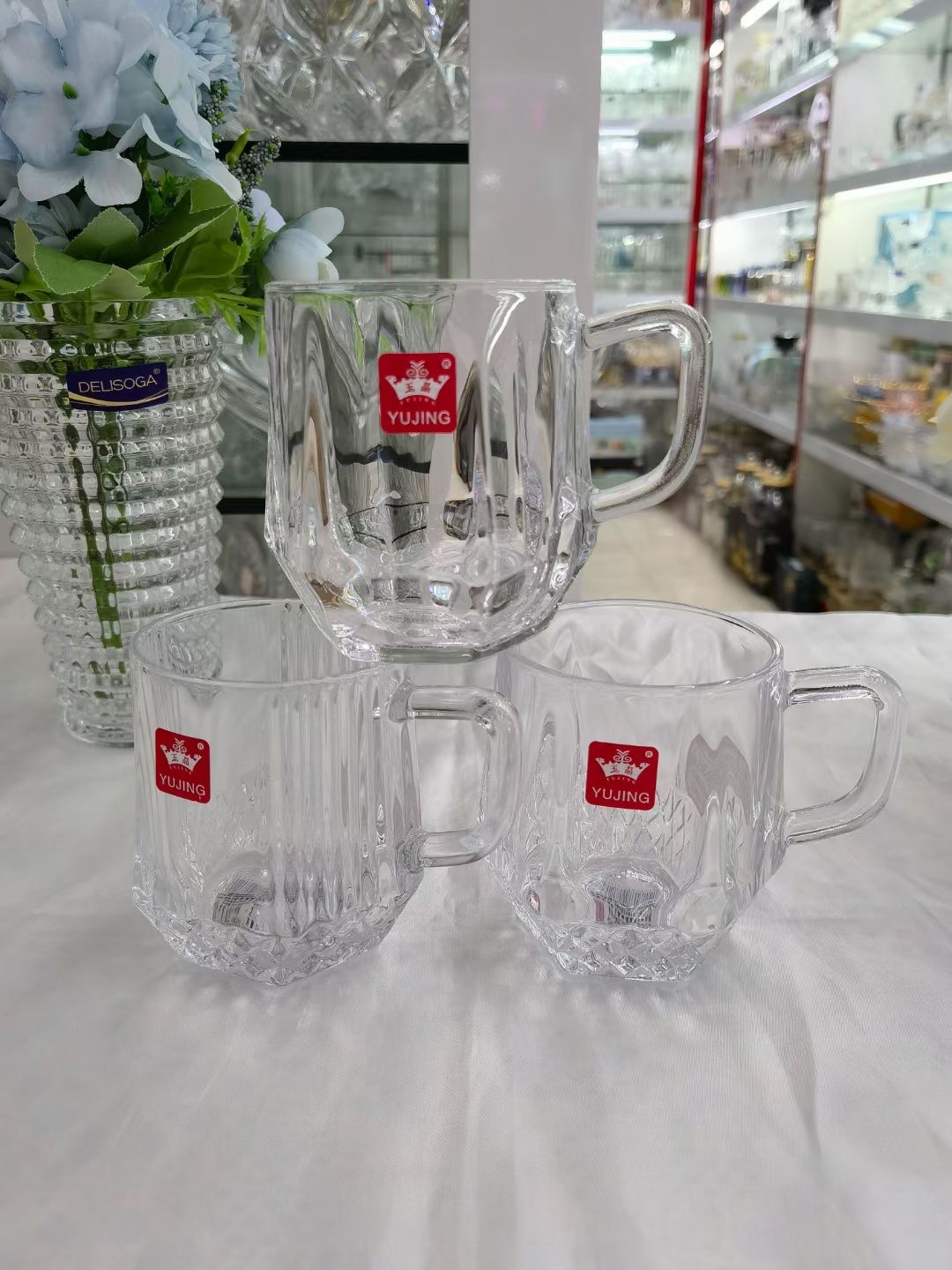 玻璃水杯/带把手细节图