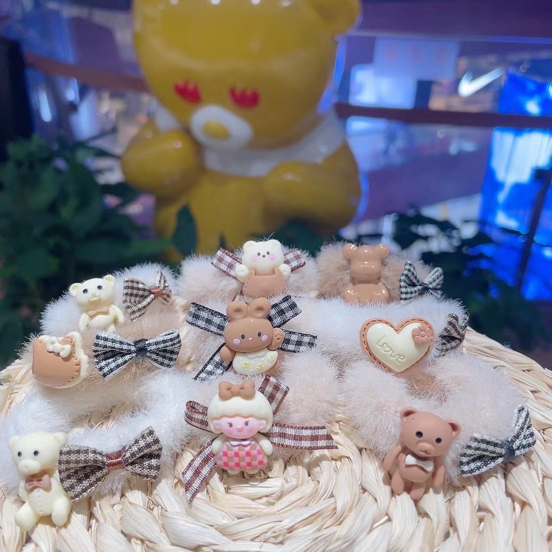 七彩饰品2022新款网红爆款女士时尚个性头饰头圈发饰