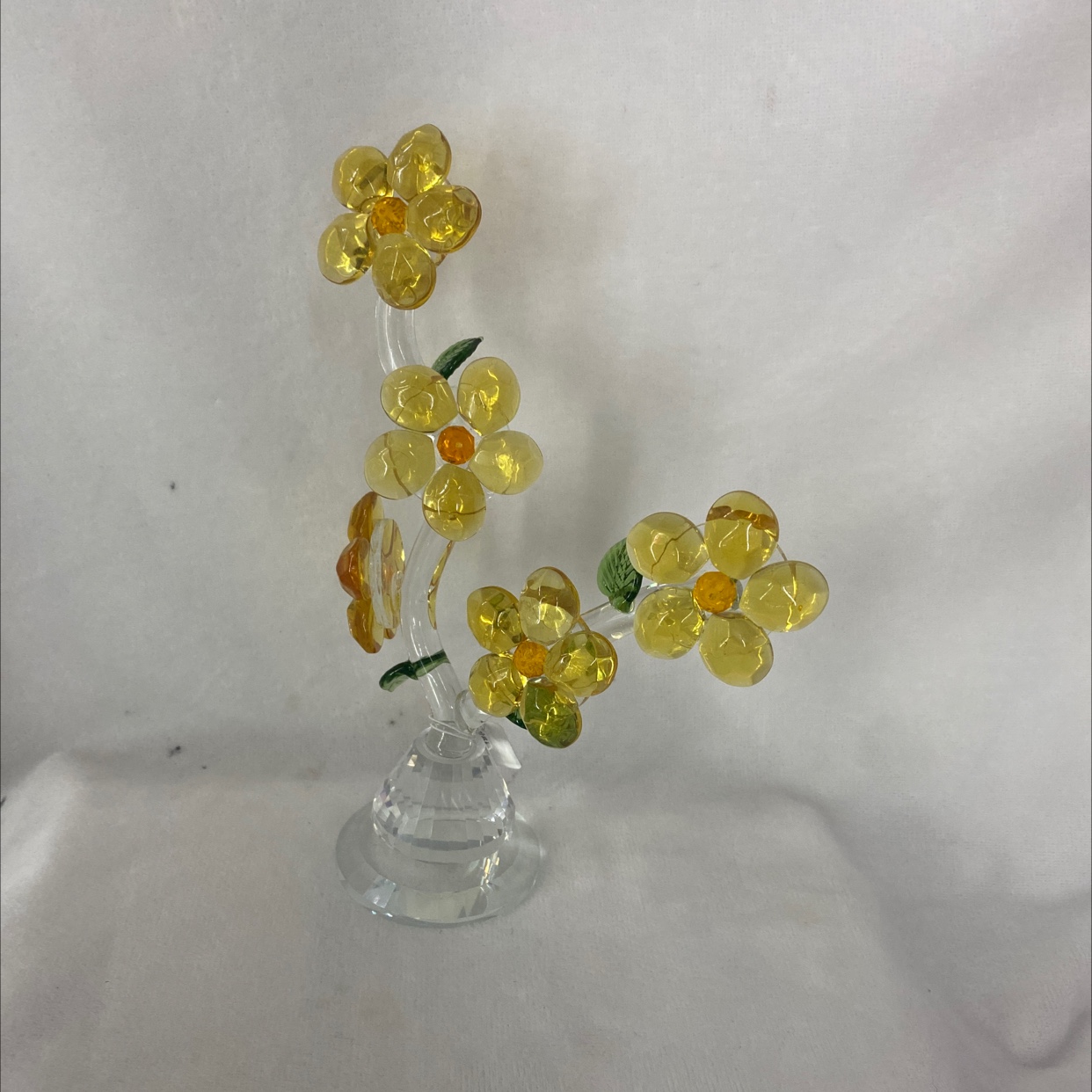 Crystal ornament, Bixing Crystal Flower AA341491, single package Specification image