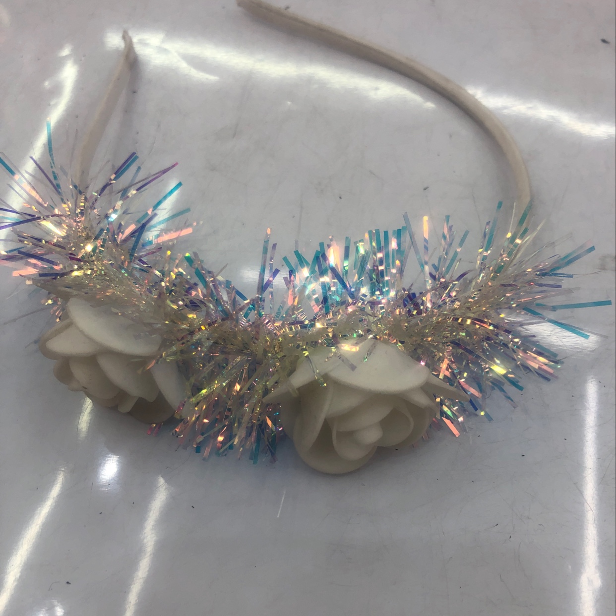 十二个装，亮丝加二个小泡沫头扣，六色一打菲嫦10