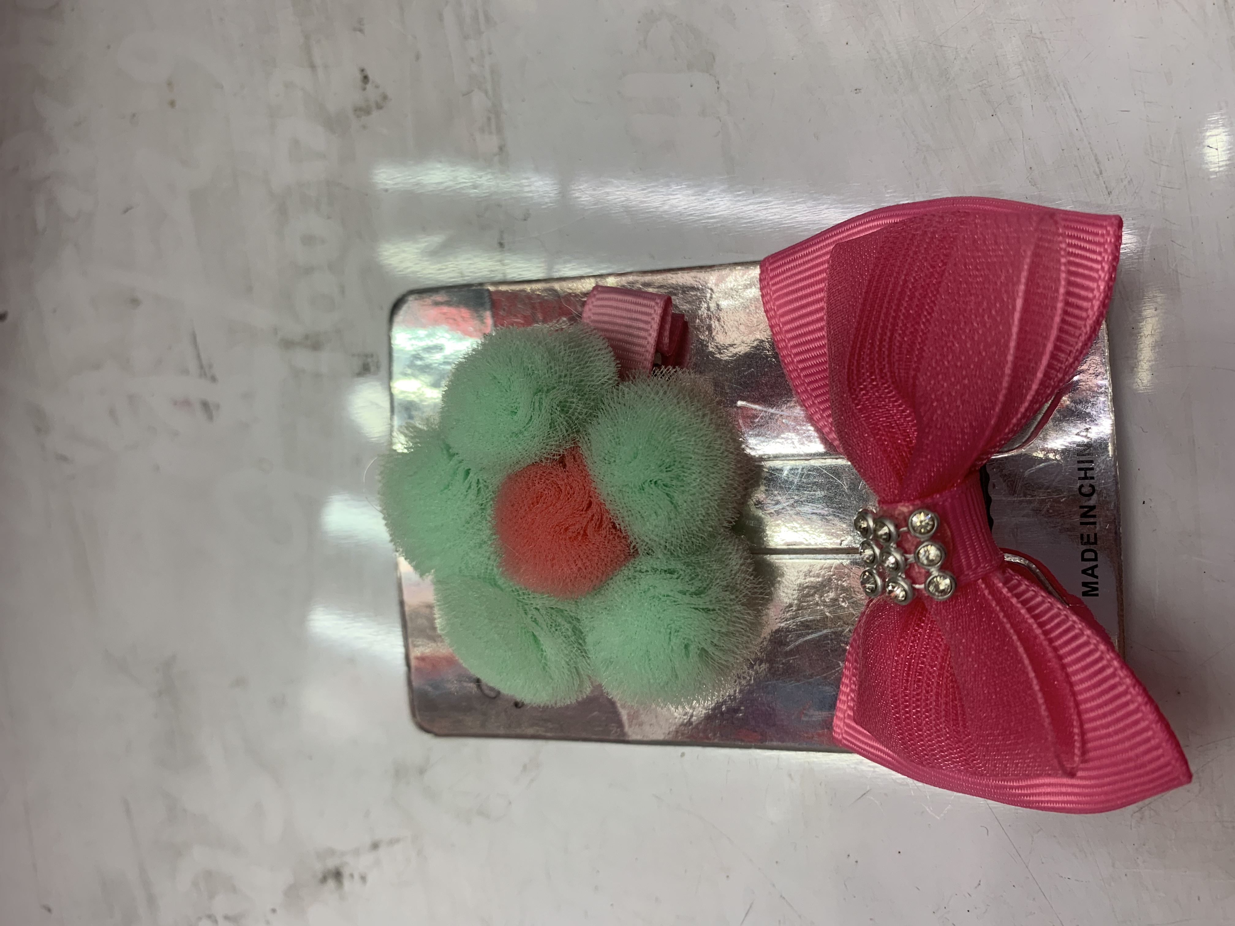 网球＋蝴蝶结/鸭夹/饰品产品图