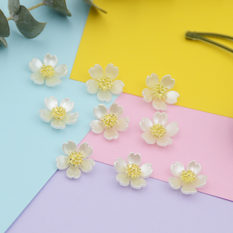 Resin petal flower