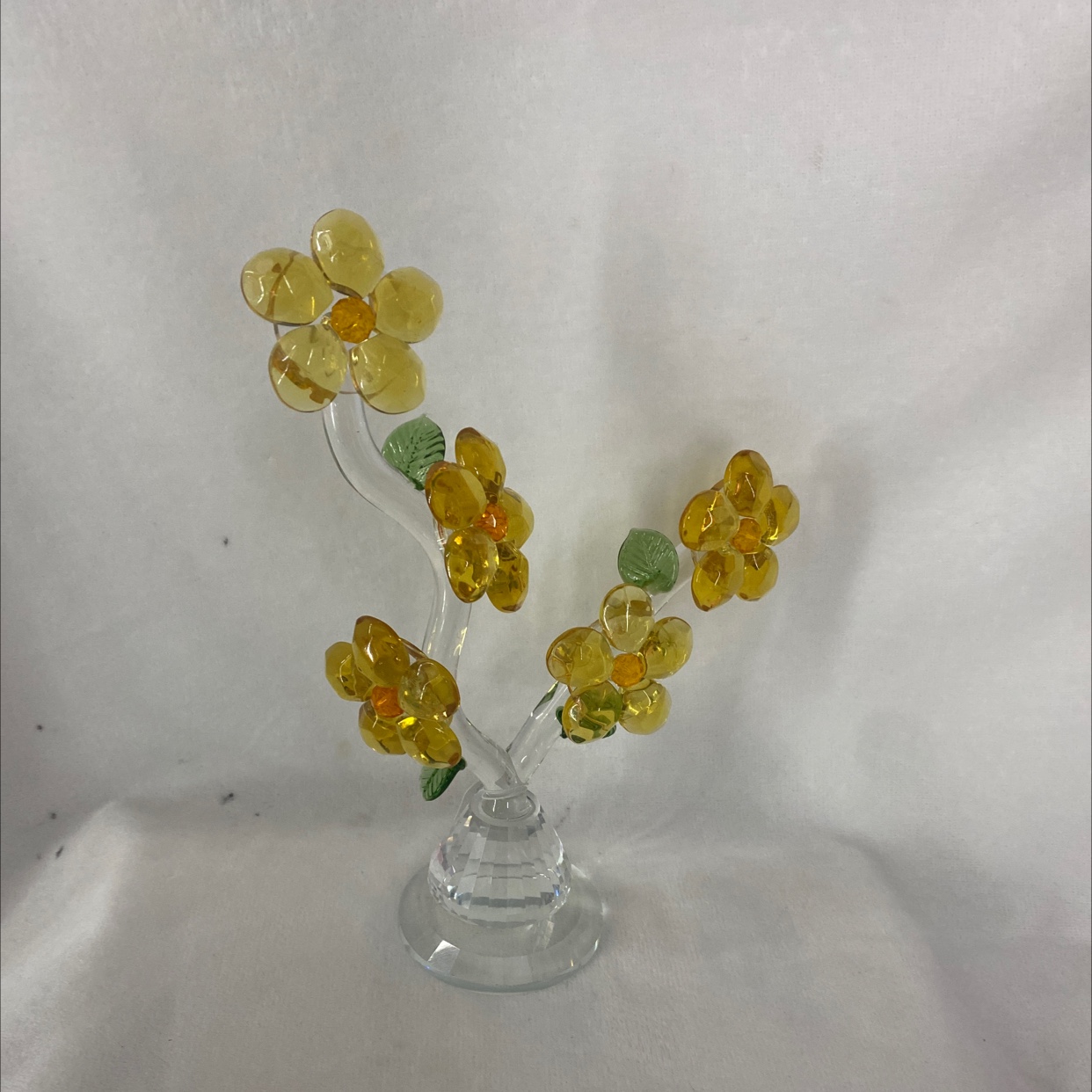 Crystal ornament, Bixing Crystal Flower AA341491, single package details Picture