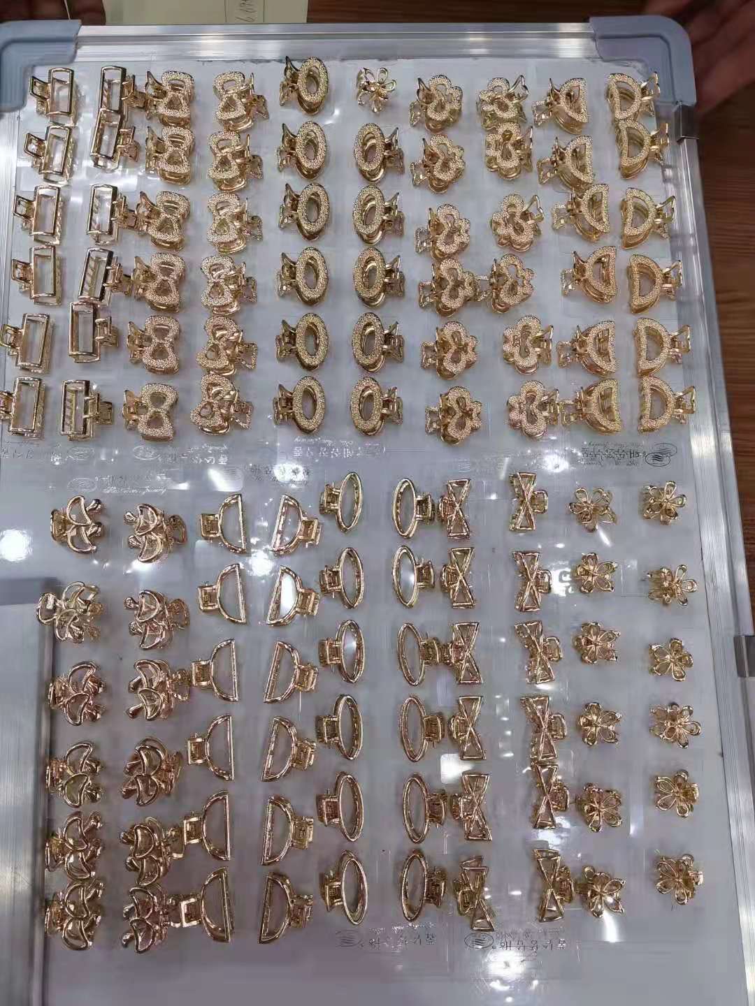 海深饰品网红爆款人气流行韩版时尚经典合金领结发夹顶夹刘海夹