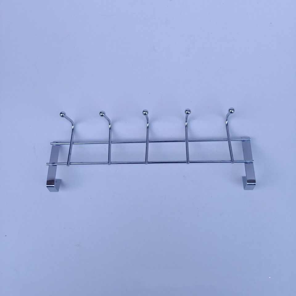 衣服店宿舍不锈钢活动衣钩创意排钩旋转摆杠酒店宾馆挂钩连勾