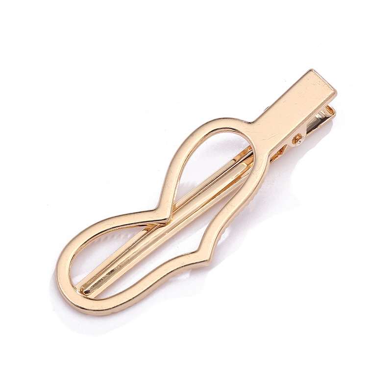 Xuebo Accessories 7 cm heart Clip Factory Direct sales Hair accessories, hard work