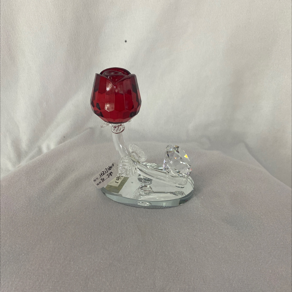 Crystal ornament, Bixing Crystal Flower HZ17360, single package Specification image