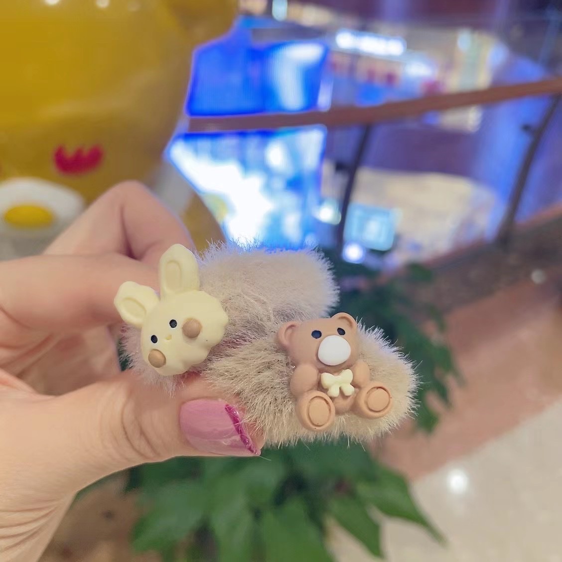 毛圈5/头饰/皮筋，头绳细节图