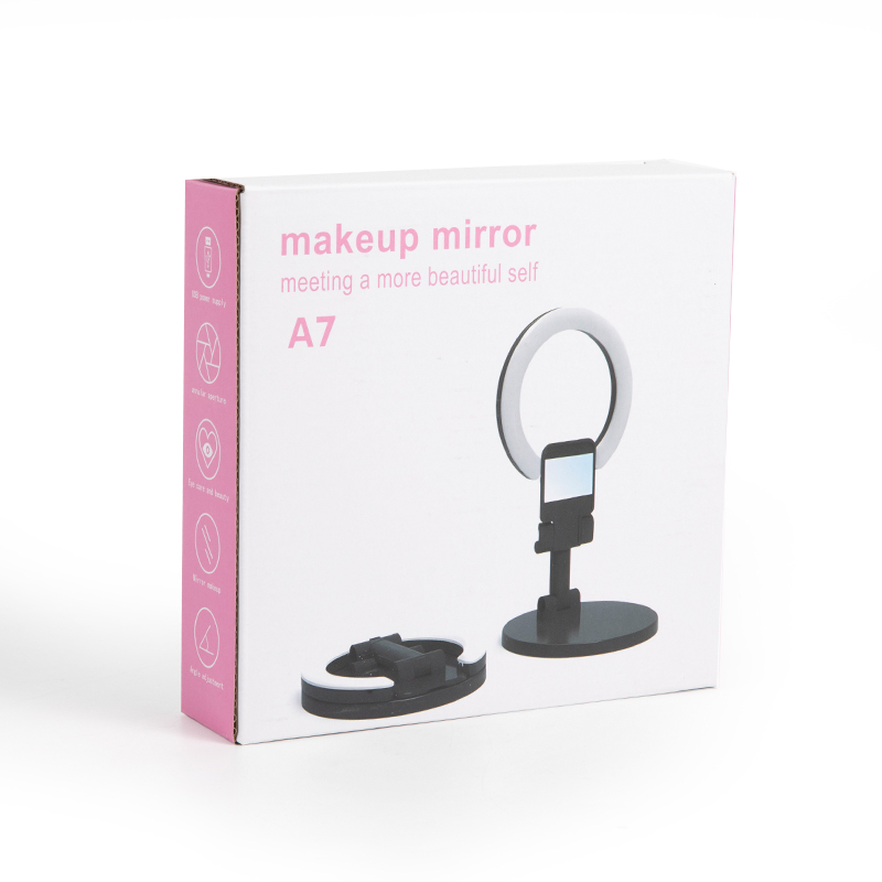 Live streaming light, fill light, desktop mobile phone fill light, mirror, beauty light, folding fill light, mobile phone stand detail image 4