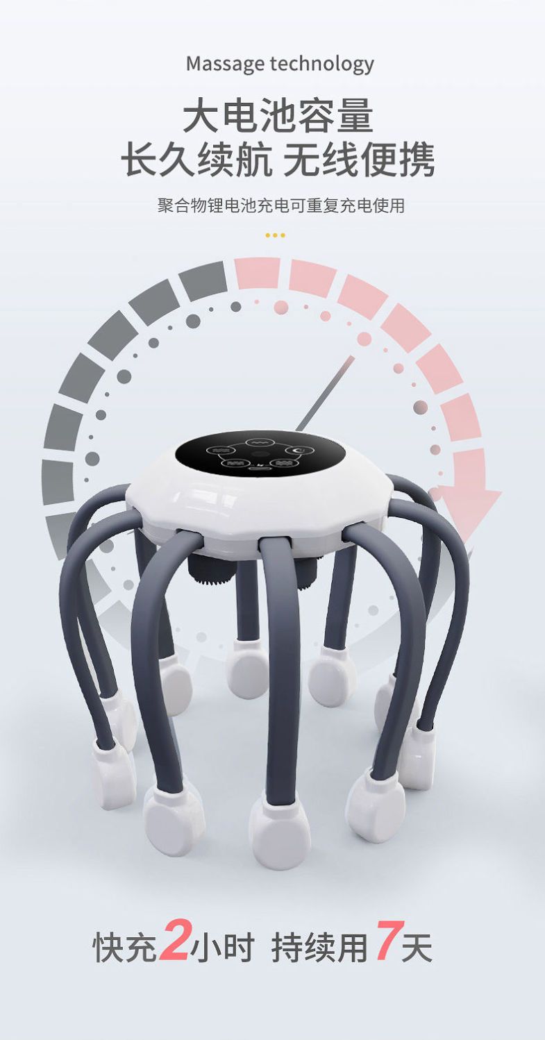 A fully automatic head massage wonder Application Scenario