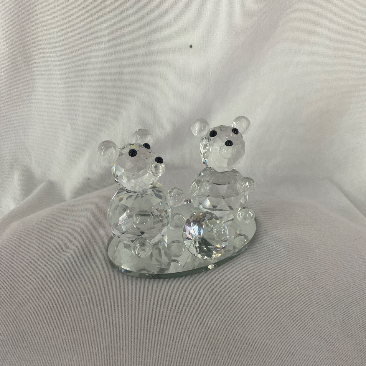 Baldaquina cristal cristal bears AA524499 paquete individual details Picture
