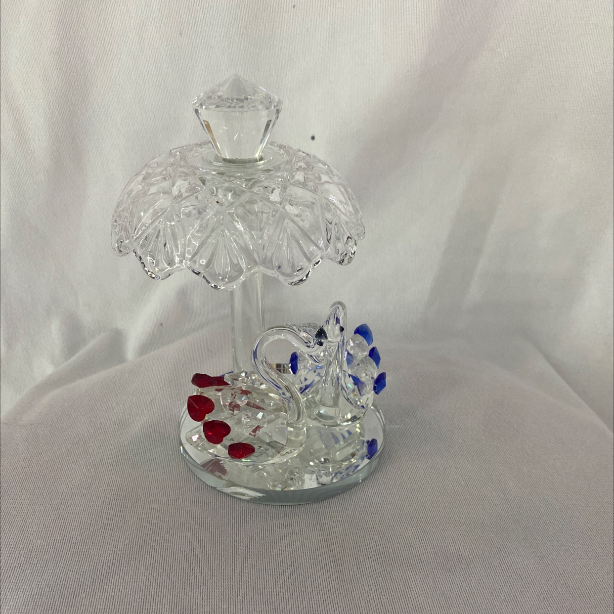 Crystal ornament, Bixing Crystal, Crystal Swan AA433248, single package details Picture