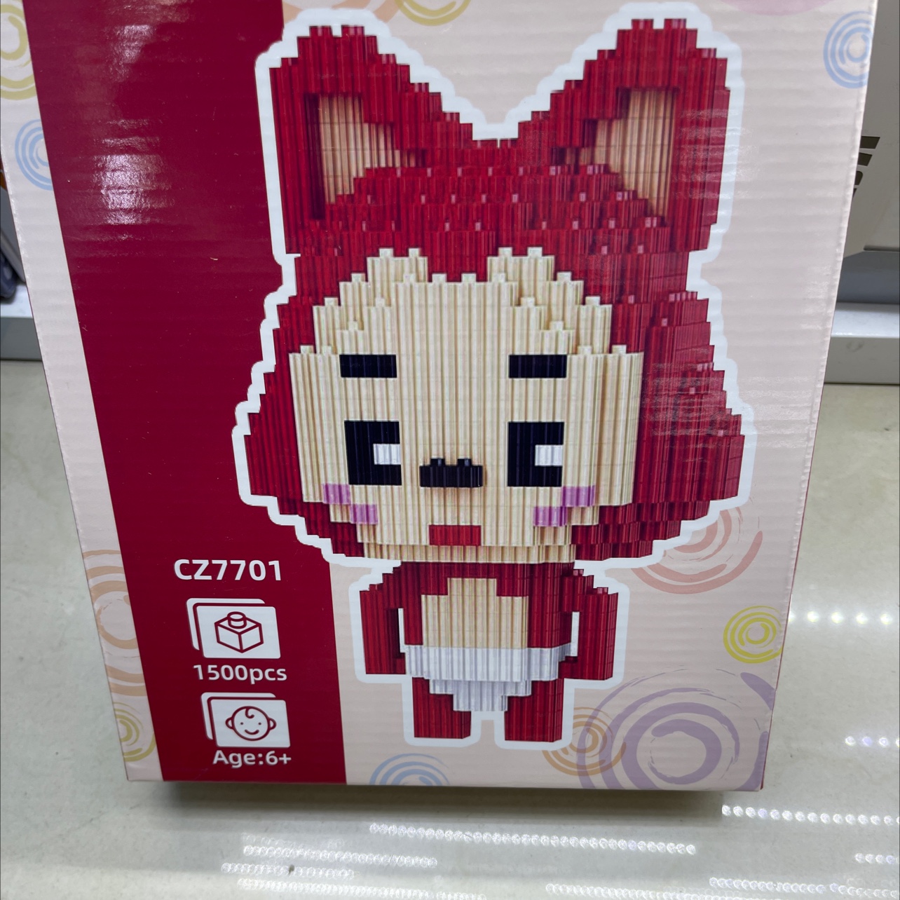Japanese-style toy Red A-li is compatible with Lego bricks. It is compatible with Lego bricks. 01 Specification image