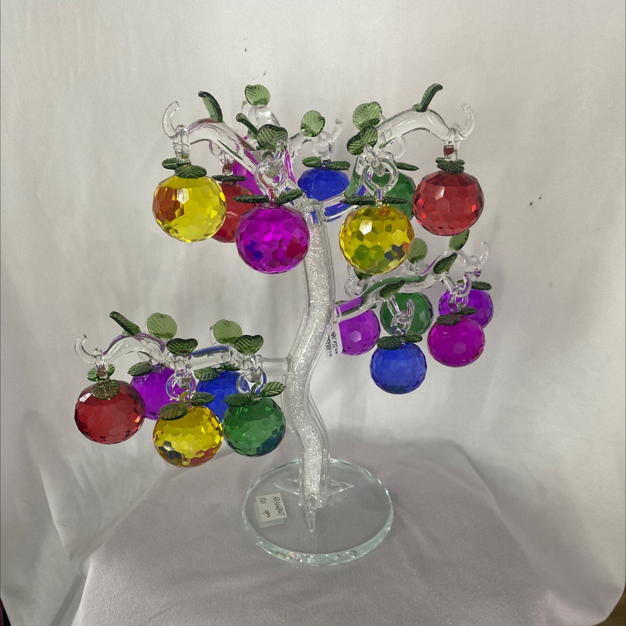 Cristal de cristal bixing cristal apple tree AA3238517 paquete individual details Picture