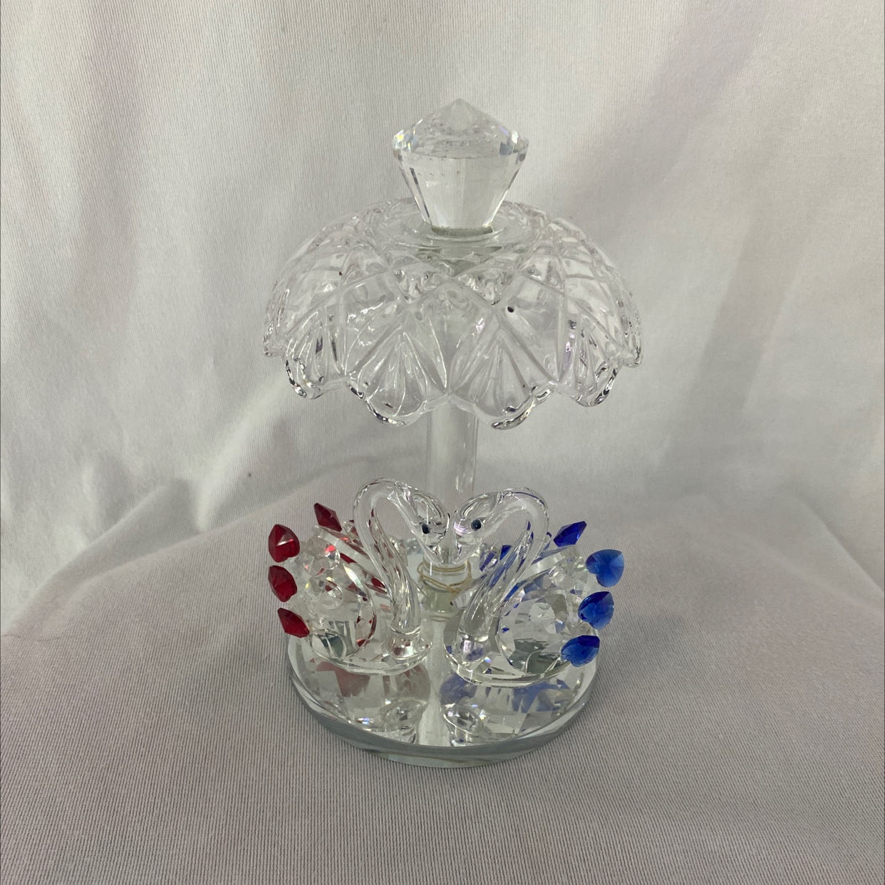 Crystal ornament, Bixing Crystal, Crystal Swan AA433248, single package