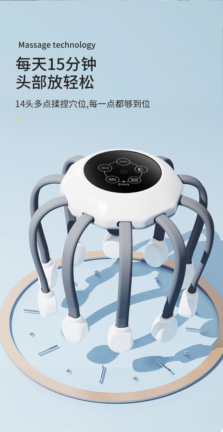 A fully automatic head massage wonder details Picture