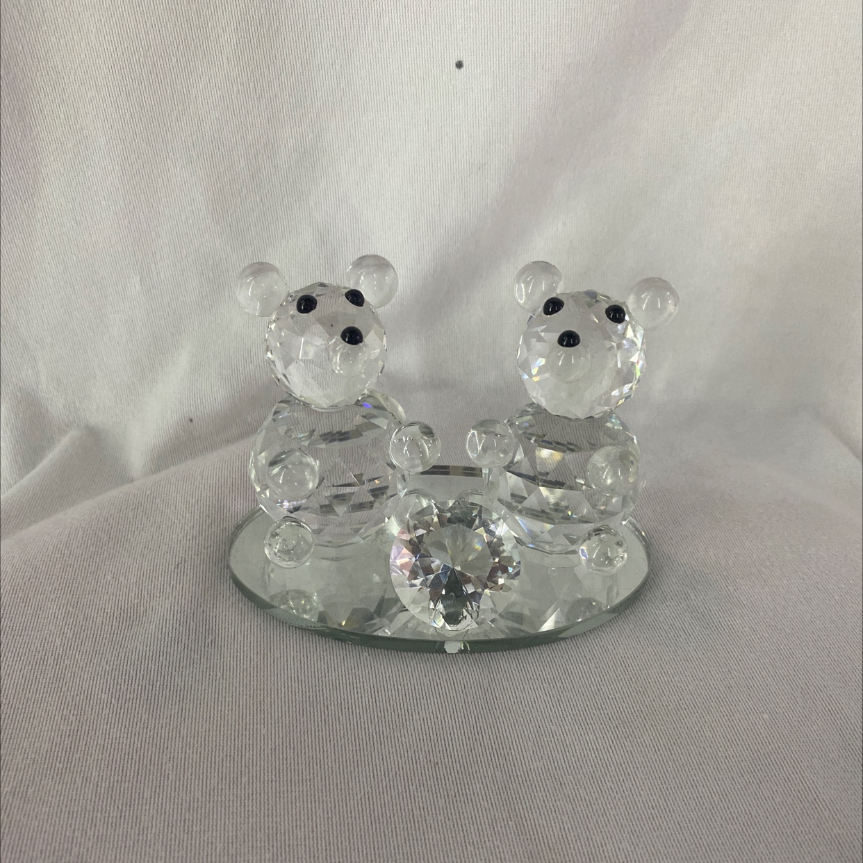 Baldaquina cristal cristal bears AA524499 paquete individual