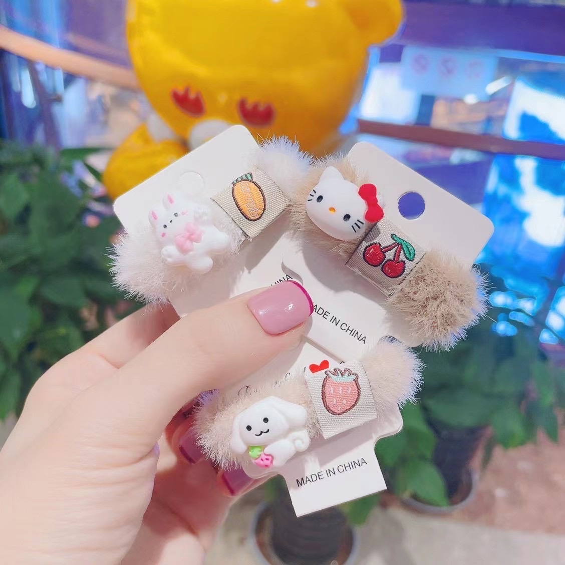毛圈8/头饰/皮筋，头绳细节图