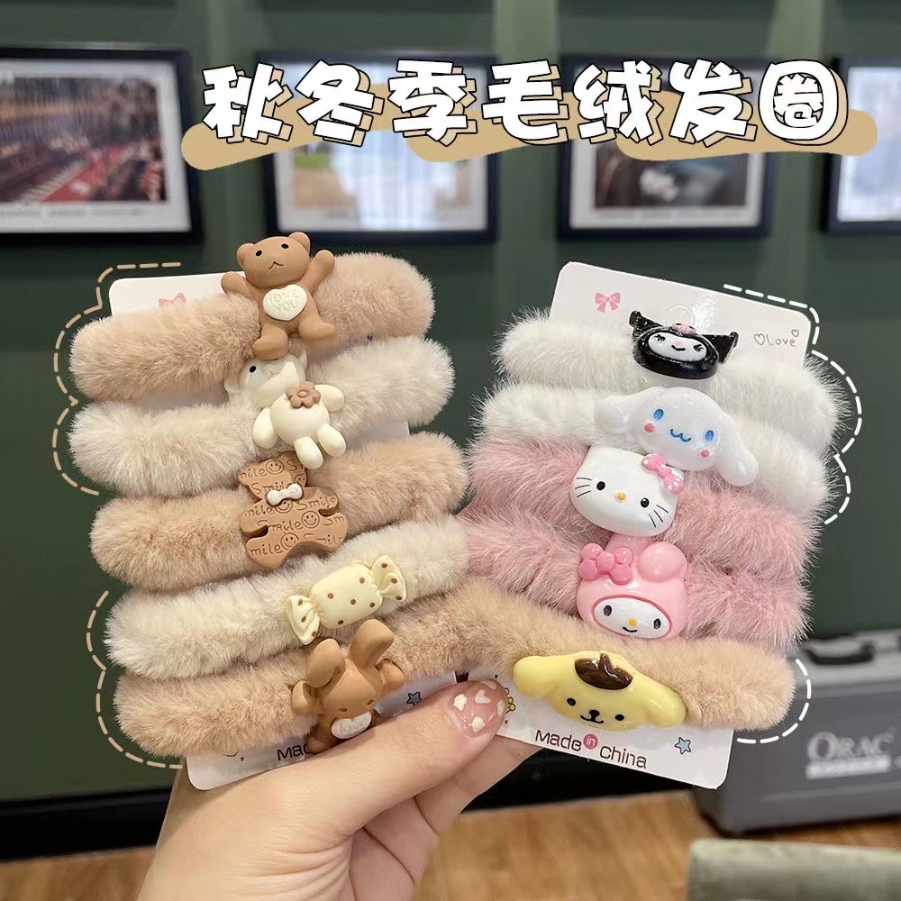 毛圈/皮筋，头绳/头饰细节图