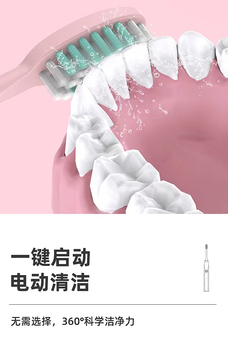 Electric toothbrush Application Scenario