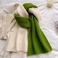 毛线针织围巾/学生清新围巾/冬季围巾围脖产品图