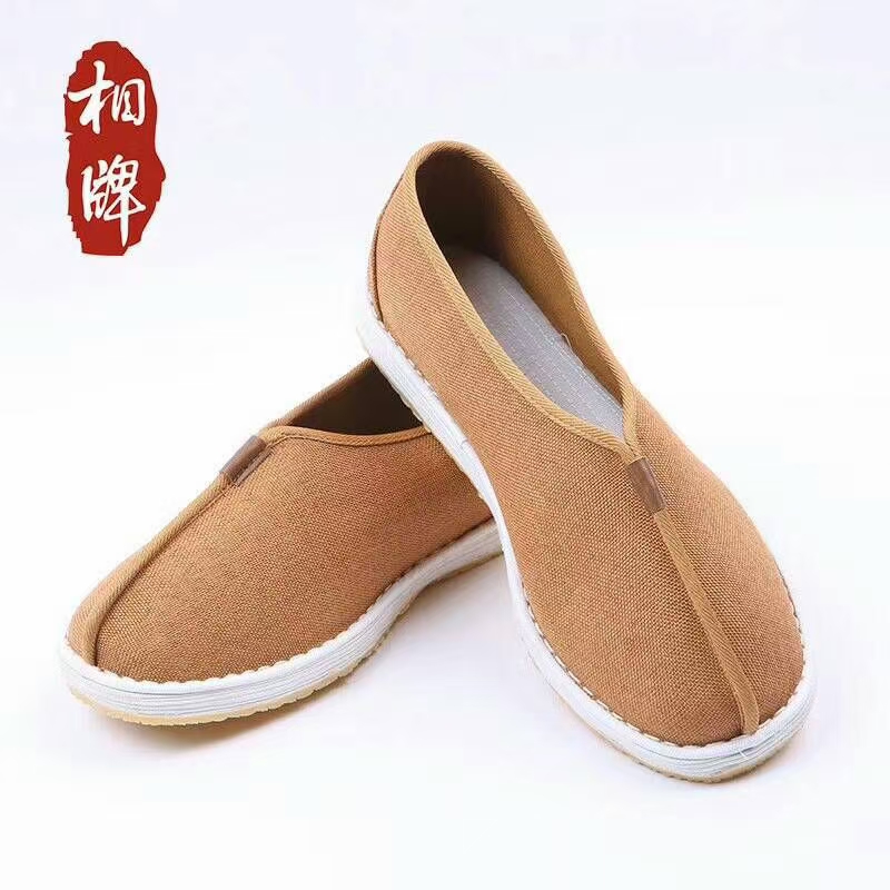 Summer soft-soled and thick-soled monk shoes for men and women, breathable, ultra-light, anti-slip, wear-resistant, four-season fleece monk single shoes Golden Qilin 04 Item Picture