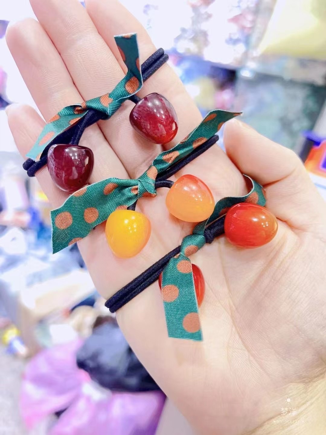 皮筋，头绳/毛圈/头饰细节图