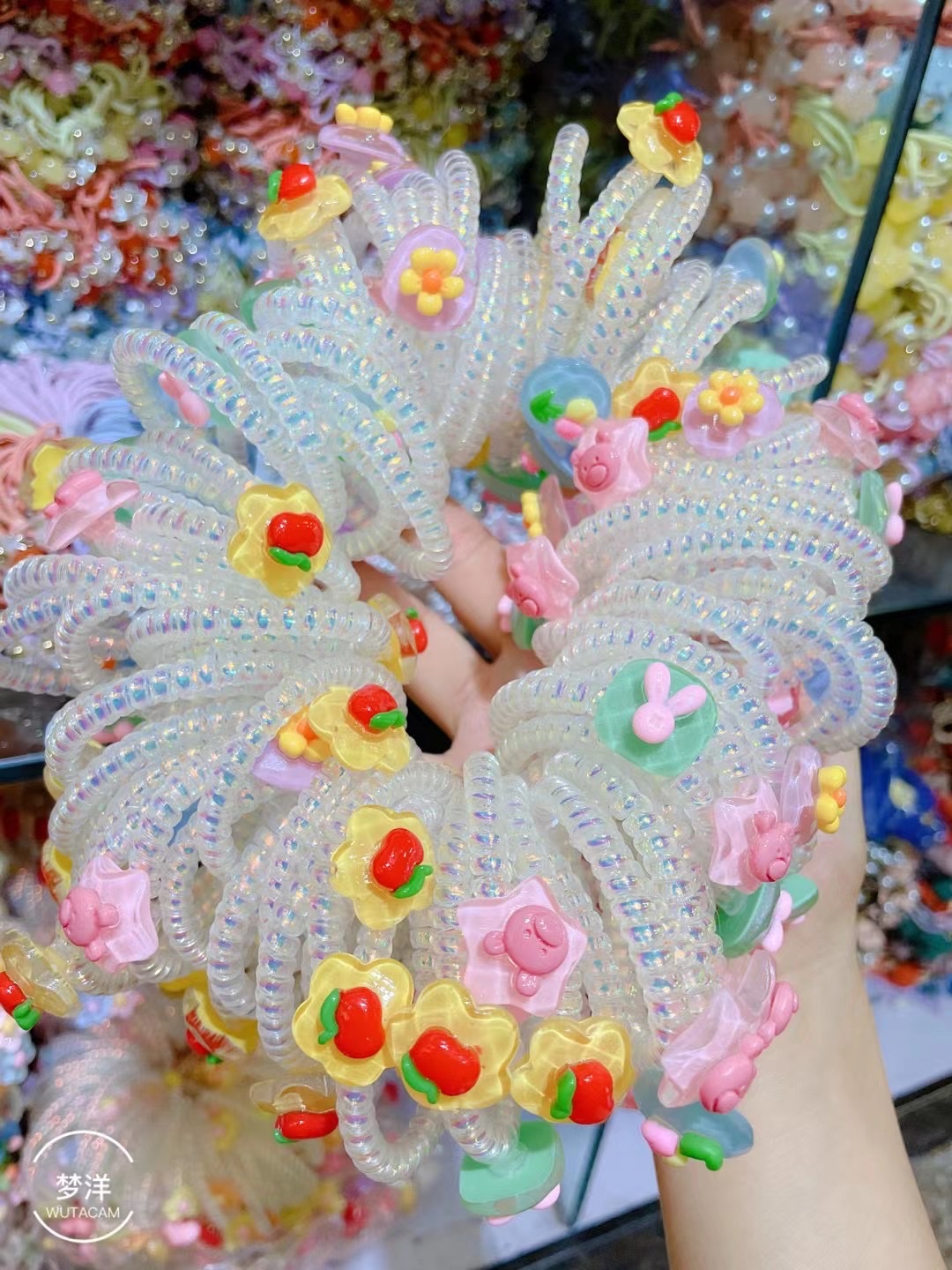 皮筋，头绳/头饰/发圈细节图