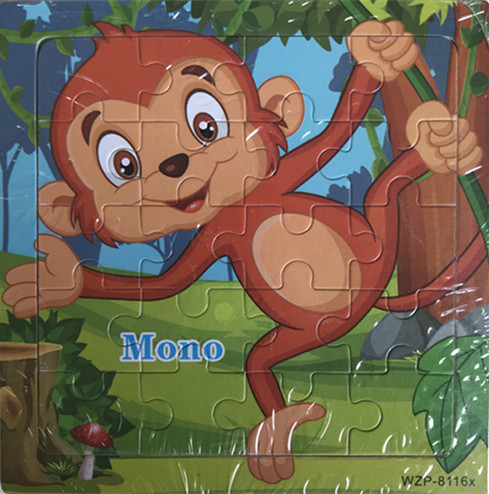 Small wooden jigsaw puzzle detail image 8
