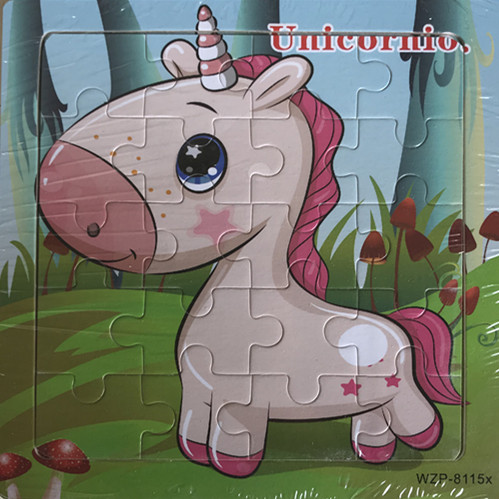 Small wooden jigsaw puzzle details Picture